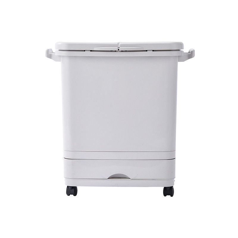 Gray Plastic Molded Products Main Tank PP PA66 Wheels Office Restaurant